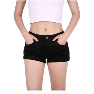🦋 Black Mid-Rise Shorts!